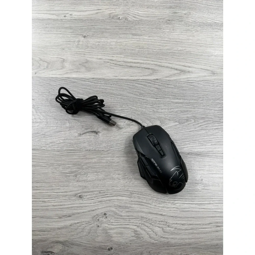 Kone Roc-11-815-Bk Gaming Mouse Lights Black Tilt Wheel USB 2.0 Wired Optical